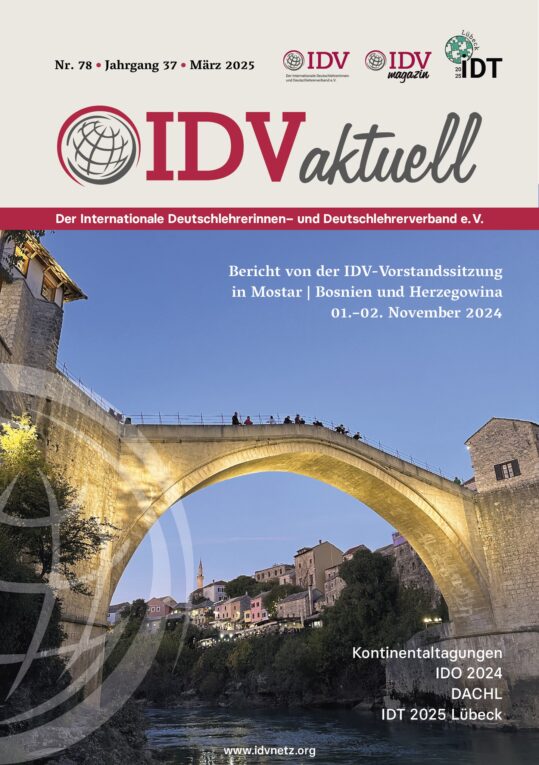 IDV – Der Internationale Deutschlehrerinnen- und Deutschlehrerverband e. V.